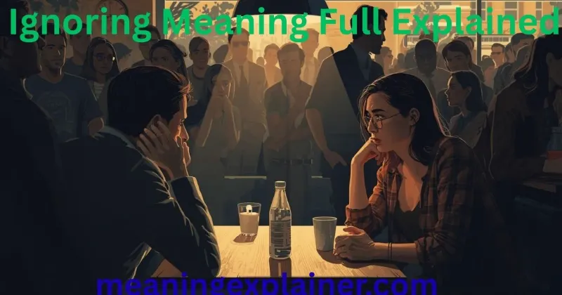 Ignoring on Social Media Feels Different