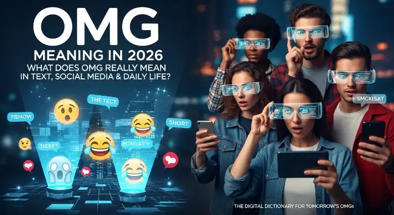 OMG stands for “Oh My God.”