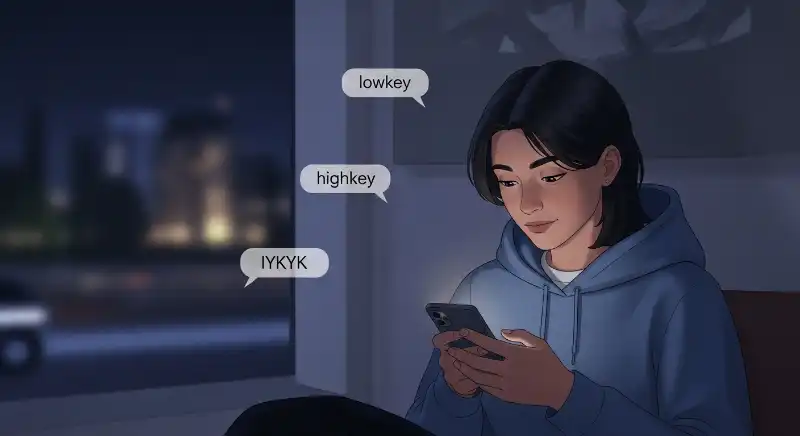 What does highkey mean compared to lowkey?