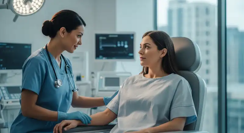 Most people describe mild cramping or discomfort, similar to a Pap smear.