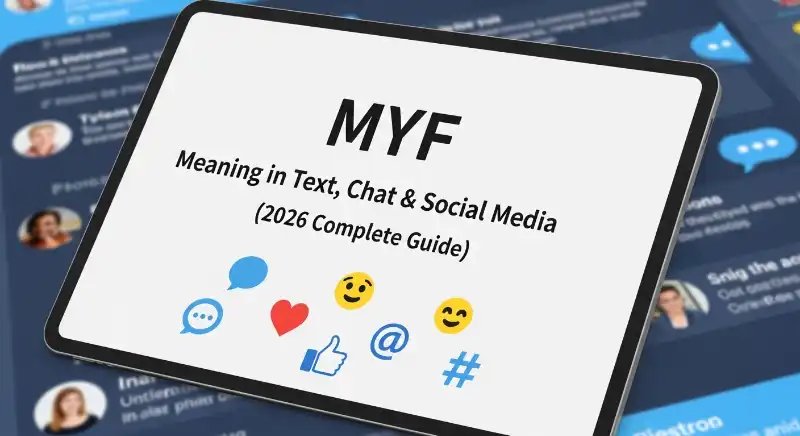 MYF most commonly stands for Miss Your Face.