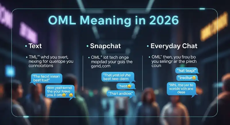 What Does OML Mean on Snapchat, TikTok & Instagram?