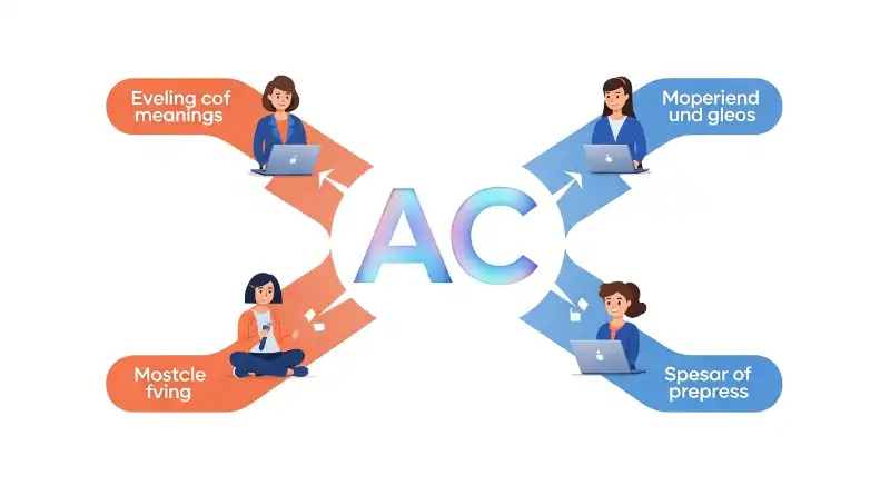In financial and professional settings, AC commonly stands for Account.