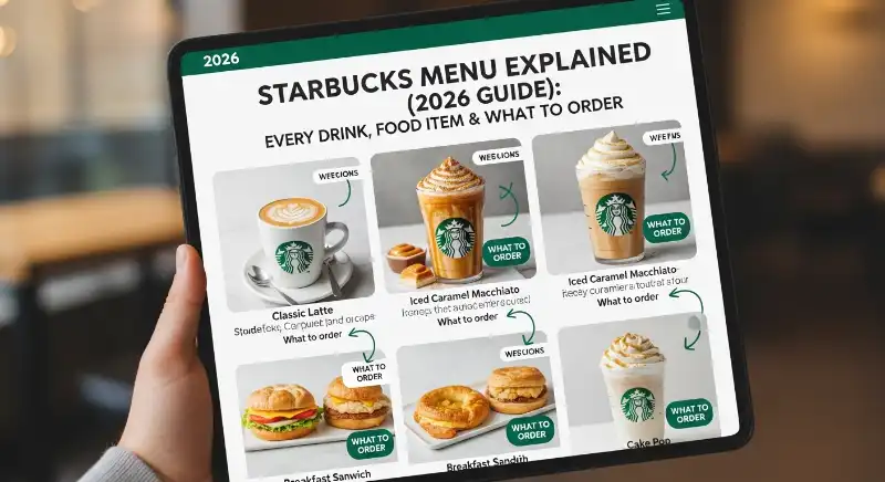What the Starbucks Menu Actually Includes