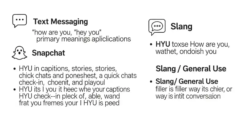 hyu Meaning on Snapchat, TikTok & Social Media