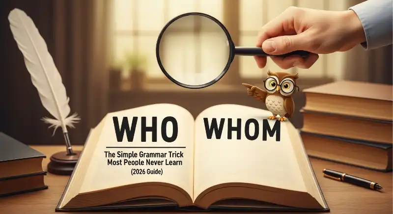 The Simple Trick to Remember Who vs Whom