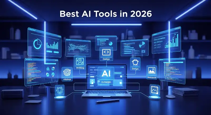 Best AI tools ecosystem for productivity, coding, writing, and business in 2026