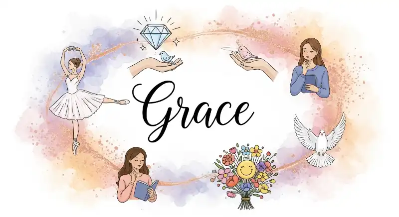 Grace Meaning Name for Girls and Personality Traits