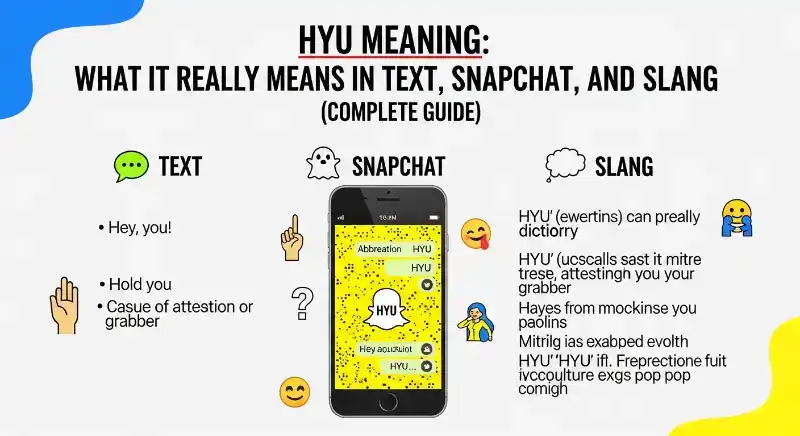 At its core, “hyu” usually means “hey you” — a casual, friendly way to get someone’s attention in chat.