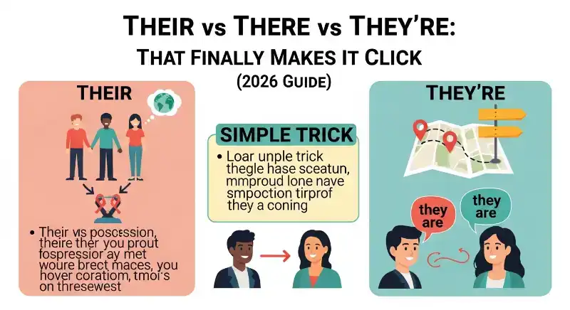 How to Use Their and There Correctly in Real Writing