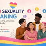 Inclusive illustration explaining pan sexuality meaning