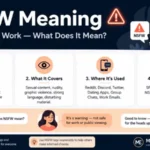 NSFW meaning — What does Not Safe For Work mean in text, social media, and dating apps?