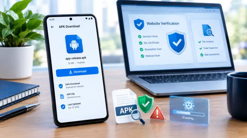 Barapk Org APK download safety and file verification on Android