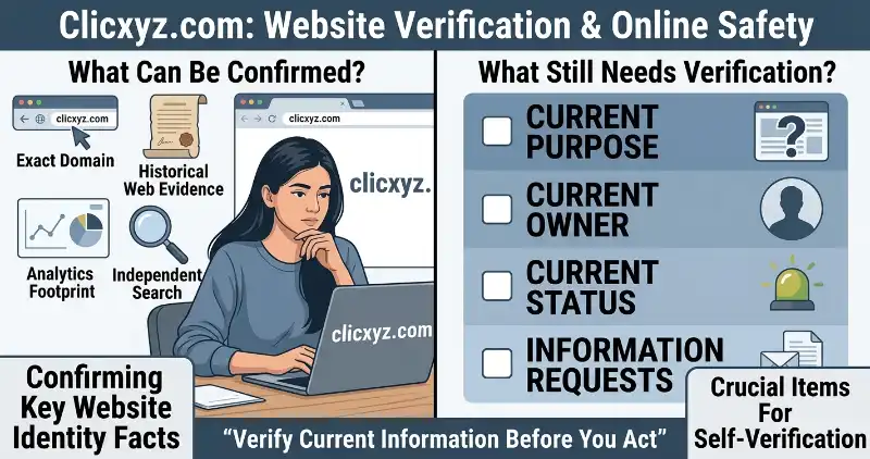 Clicxyz.com facts and verification checks