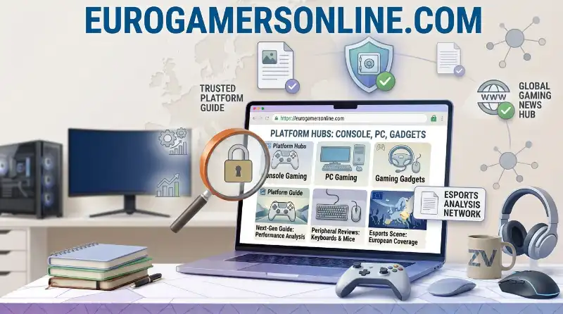 EuroGamersOnline.com gaming website with console PC gaming and gadgets