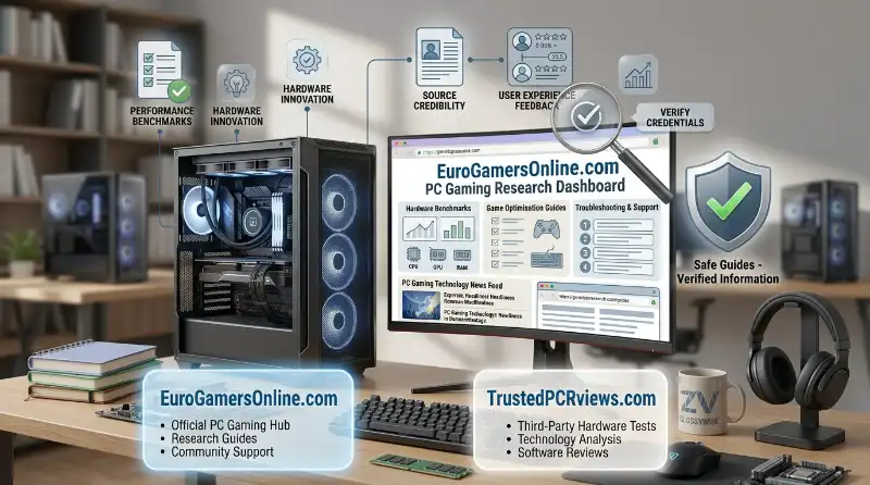 EuroGamersOnline.com PC Gaming guide with gaming hardware and PC setup