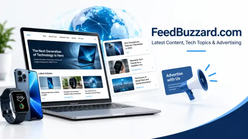 FeedBuzzard.com latest content, tech topics and advertising