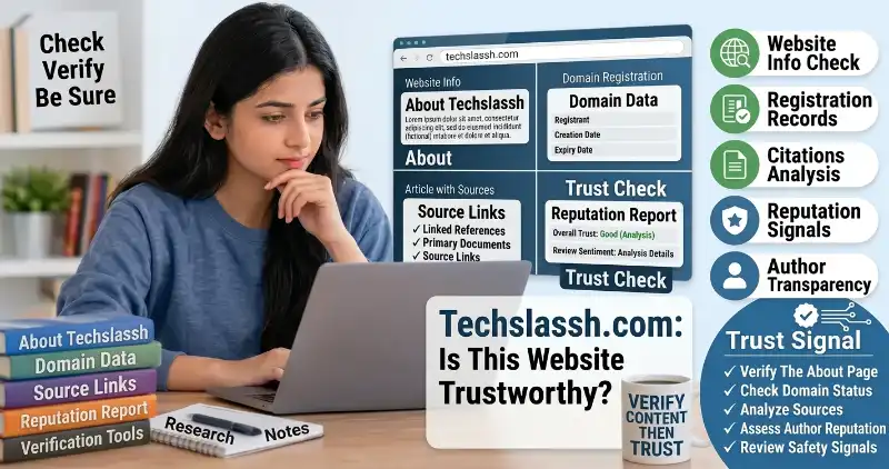 How to check Techslassh.com trustworthiness and article reliability