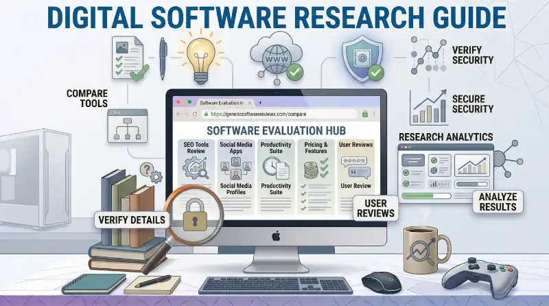 Software review and digital tool comparison research