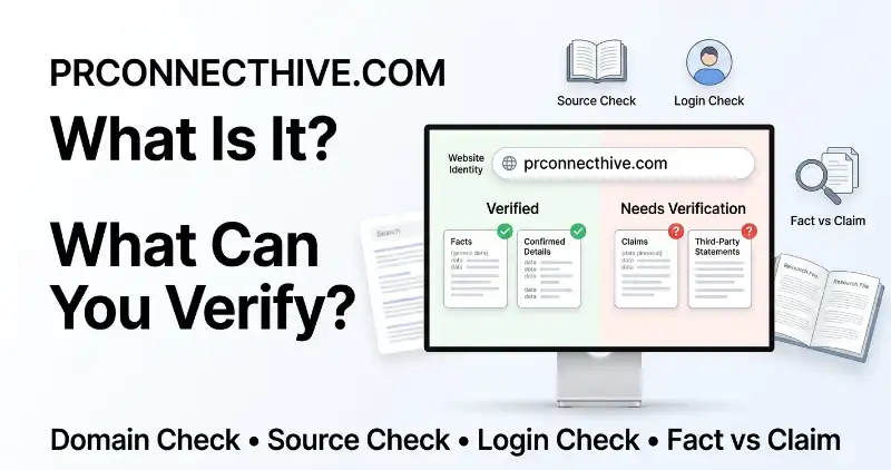 What Is Prconnecthive.com Associated With Online?