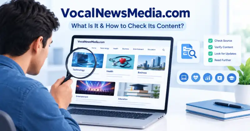VocalNewsMedia.com website and guide to checking its content
