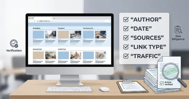 Checking WallPostMedia.com content sources authors and publishing terms