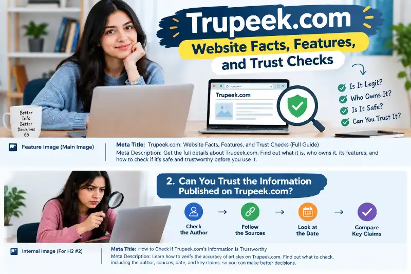 Trupeek.com website facts, features, and trust checks