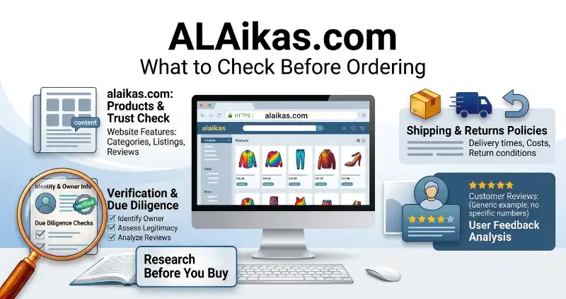 Alaikas.com shopping website and checks to make before ordering