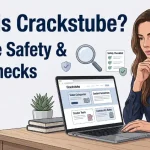 What Is Crackstube website safety and trust checks illustration